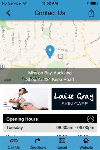 Louise Gray Skin Care Ltd screenshot 2