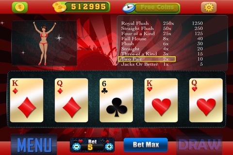 ' AAA Aces Bikini Poker HD - Classic Casino Game & Feel Super Jackpot Christmas Party and Win Mega-millions Prizes - Pro screenshot 3
