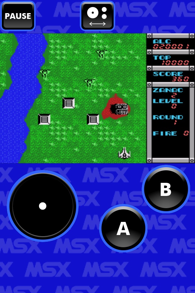 ZANAC MSX screenshot 2