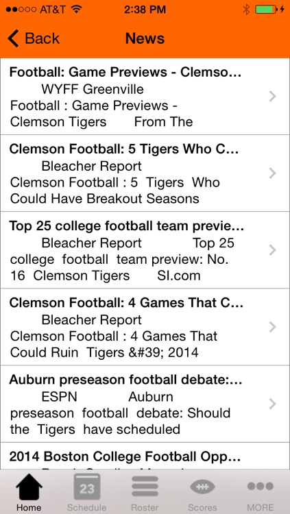 College Sports - Clemson Football Edition