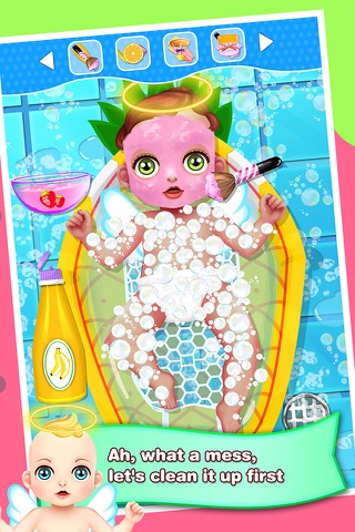 Newborn Baby Angel: Mommy's Care Kids Game screenshot 2