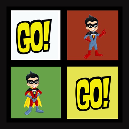 Matching Game for Teen Titans iOS App