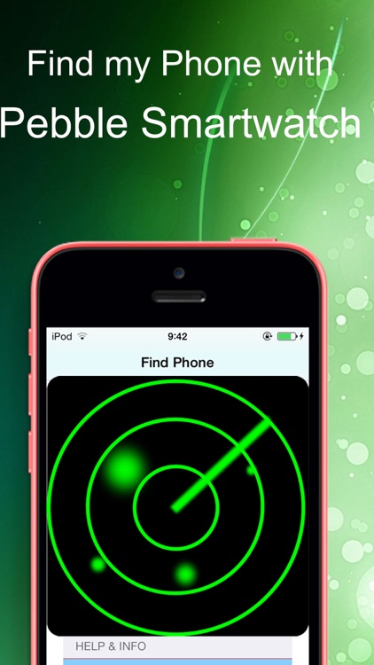 Find My Phone with Pebble Smartwatch
