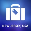 New Jersey, USA Offline Vector Map