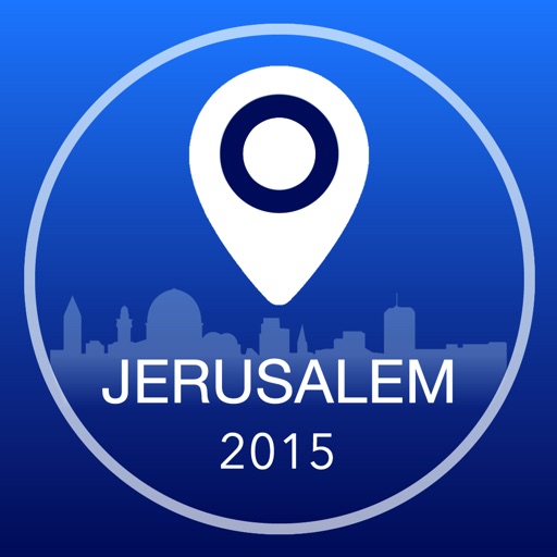 Jerusalem Offline Map + City Guide Navigator, Attractions and Transports