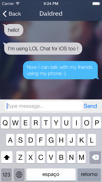 How to cancel & delete Chat for LOL from iphone & ipad 4
