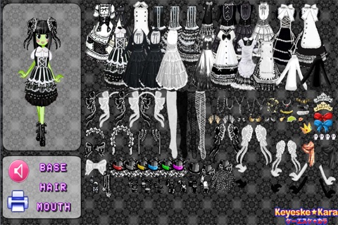 Gothic Lolita DressUp screenshot 4