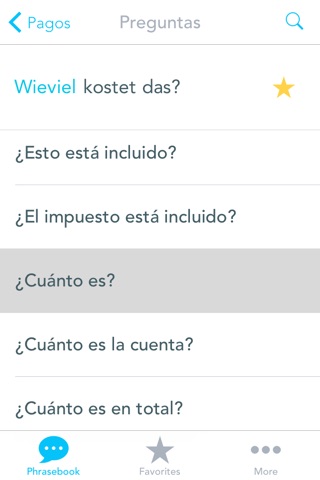 Traductor Español Aleman para Viajeros y Turistas (Offline) screenshot 4