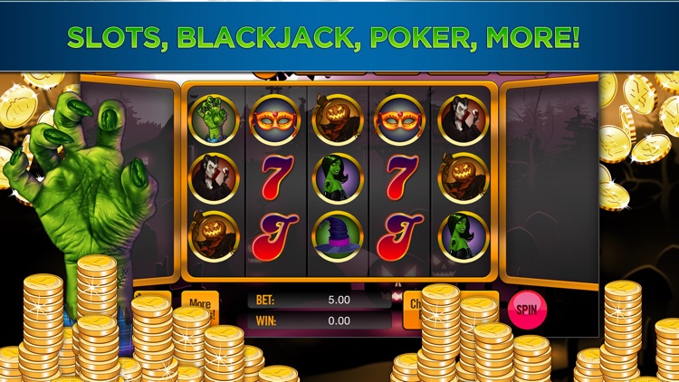 A Halloween Witch & Super Zombie Dragon Slots Machine- Blackjack Bingo Slot Mania with Vampire & Jack O’Lantern