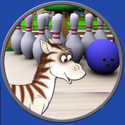 Horse bowling for kids - free game Icon