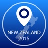 New Zealand Offline Map + City Guide Navigator, Attractions and Transports