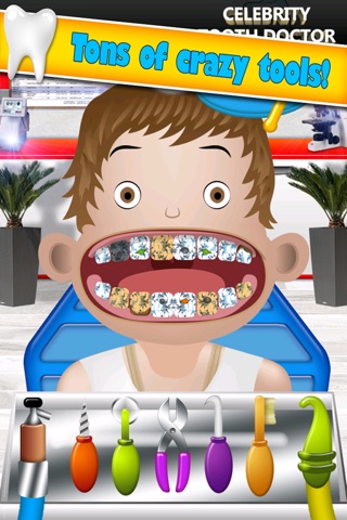 A Celebrity Dentist Office - Doctor Salon Story For Crazy Hospital Mall Girls 2 screenshot 2