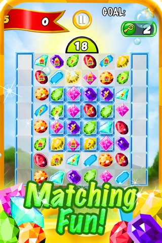 Jewel's Splash Match-3 - diamond game and kids digger's mania us free screenshot 2