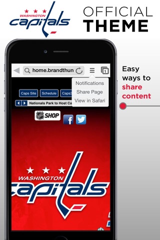 Capitals Web screenshot 2