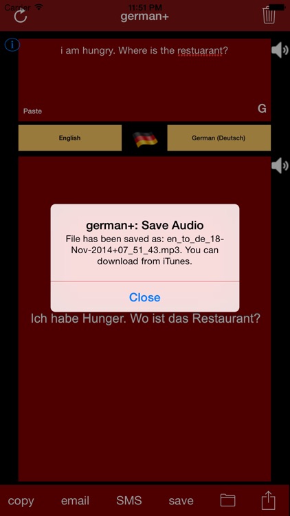 german+: German & English Translator and Translation Engine