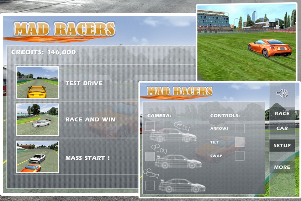 Mad Racers Free - Australia Car Racing Cup screenshot 4