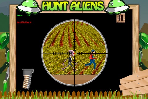 Alien Farm Attack Sniper Game PRO screenshot 2
