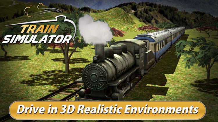 Real Train Driving Simulator 3D - Express Rail Driver Parking Simulation Game screenshot-3