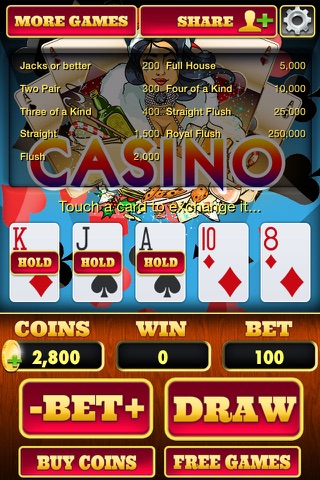 X'mas Wild Poker - Play the All New 2014 Christmas Video Poker Game for Free ! screenshot 4