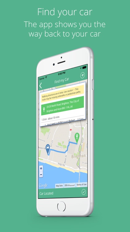 Back to Car: Find the way back to where you parked screenshot-3