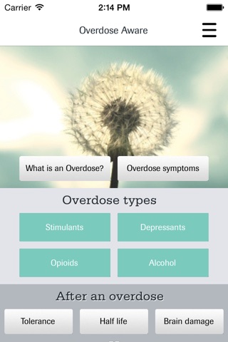 Overdose Aware screenshot 2