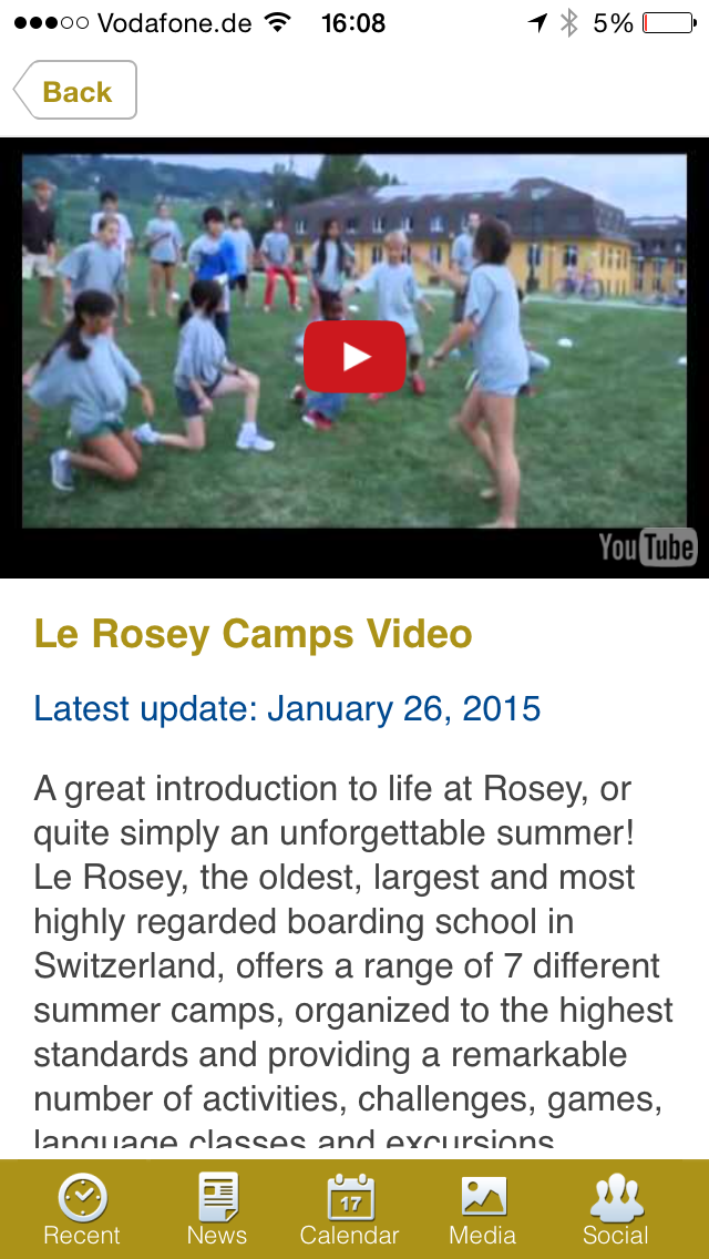 How to cancel & delete Le Rosey Summer Camps from iphone & ipad 4