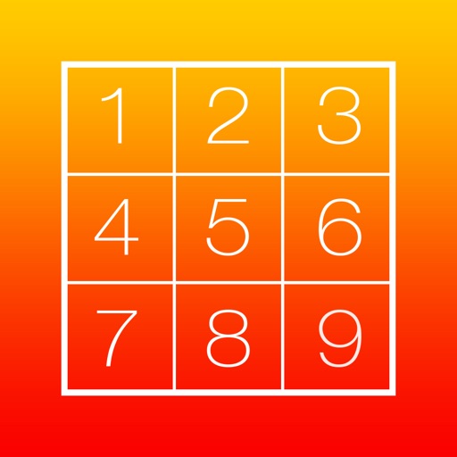 Sudoku App - A beautifully designed numbers game icon