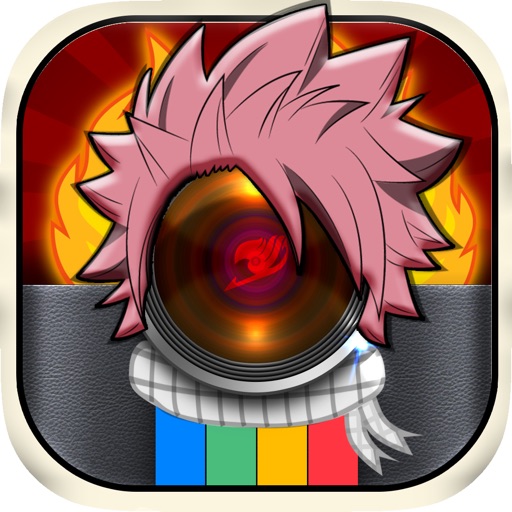 CamCCM - Manga & Anime Sticker Fairy Tail Wallpapers Camera icon