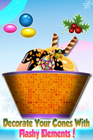 'A Ice Cream Scoop Dessert Builder Free Frozen Treats for Kids screenshot 3