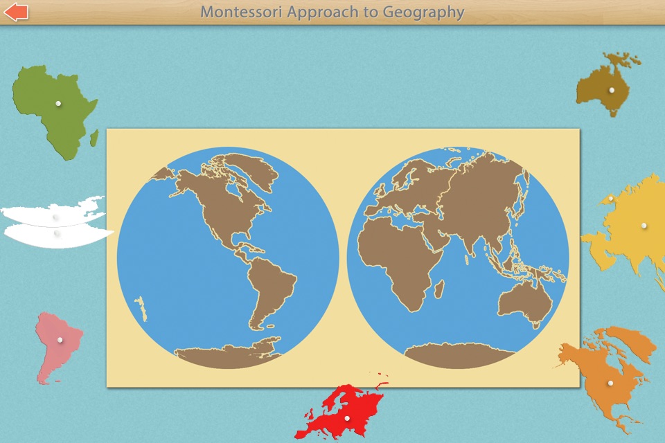 World Continents and Oceans - A Montessori Approach To Geography screenshot 3