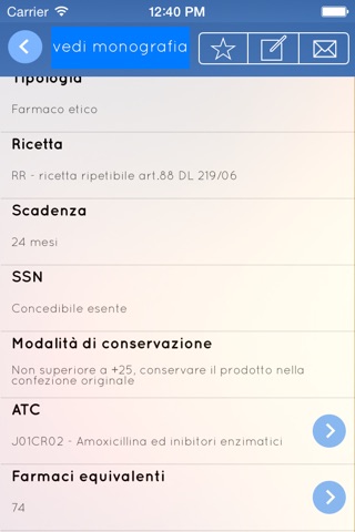 Farmaci - prontuario farmaceutico screenshot 2