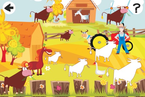 A Happy Farm Animals Kids Sort-ing Game with many Tasks to learn screenshot 4