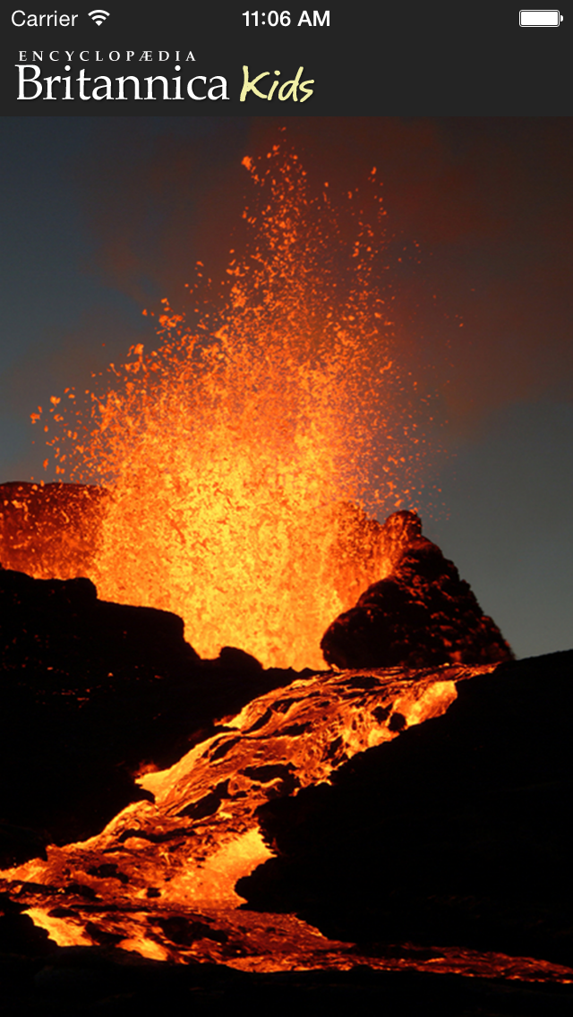 Britannica Kids: Volcanoesのおすすめ画像1