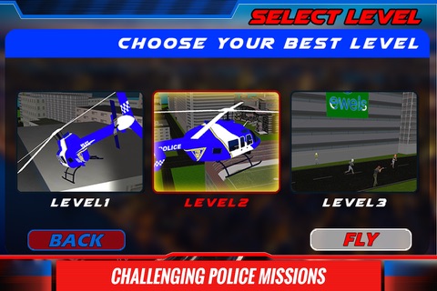 Real City Police Helicopter Simulator 3D screenshot 4