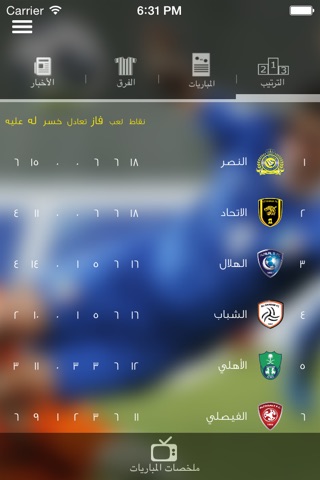 الدوري السعودي للمحترفين - عبد اللطيف جميل screenshot 4