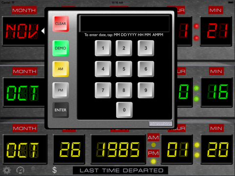 Time Circuits Dashboard Clock screenshot 2