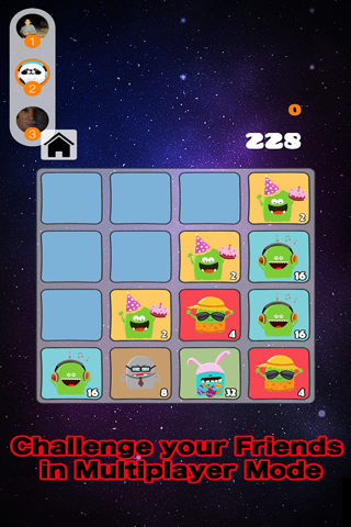 2048 Monster: Swipe Numbers Puzzle Game screenshot 2