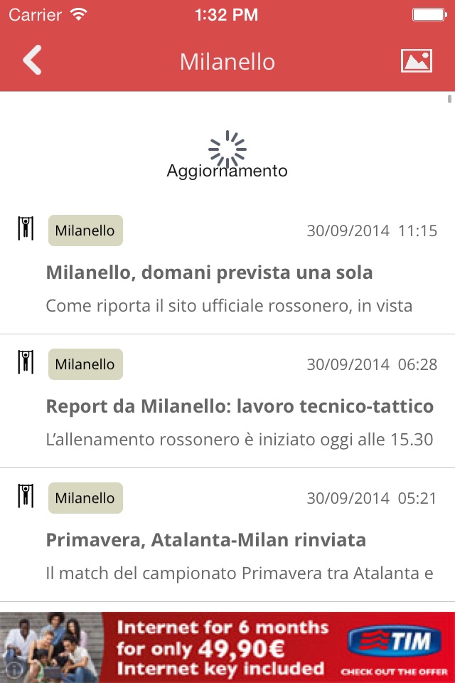 Milan Live screenshot 4