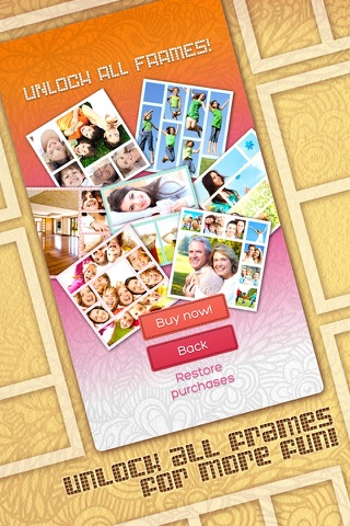 Frame it! Instant Photo Collage, Border and Grid Maker - Full version screenshot 4
