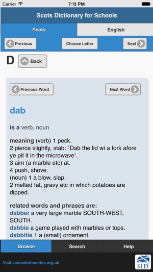 Scots Dictionary for Schools