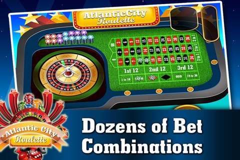 Atlantic City Roulette Table FREE - Live Gambling and Betting Casino Game screenshot 2