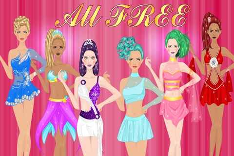 Ice Skater Princess Make Up And Dress Up Game screenshot 3