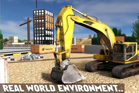 Sand Excavator Simulator 3D - Real trucker and construction simulation game screenshot 2