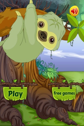 Baby Sloth Tree Climber - Jungle Survival Run - Premium screenshot 2