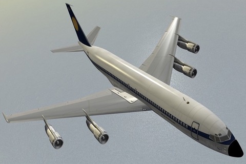 Flight Simulator (Airliner 707 Edition) - Become Airplane Pilot screenshot 3