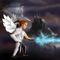 Help Michael the Bible Angel get to the castle to defend the heavenly realm