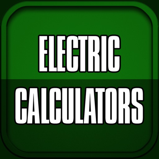 Electric Calculators including Capacitance, Conductance, Resistance, Surface Charge and more icon