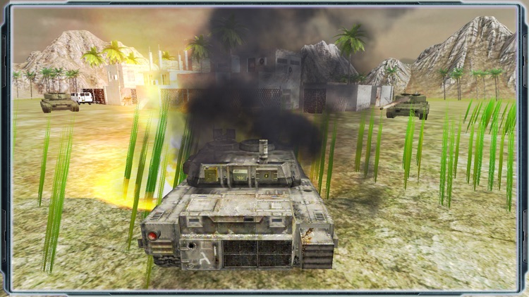 Modern Tank Battle : Mountain Vehicle War screenshot-4