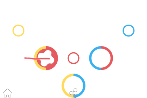 Doodle Fill - Draw a line to fill all circles screenshot 4