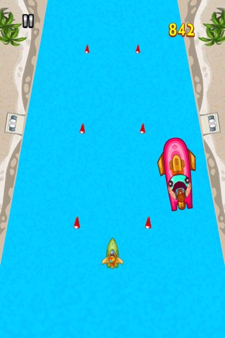 Extreme Speed Boat Chase Free - Powerboat Racing Rush screenshot 3